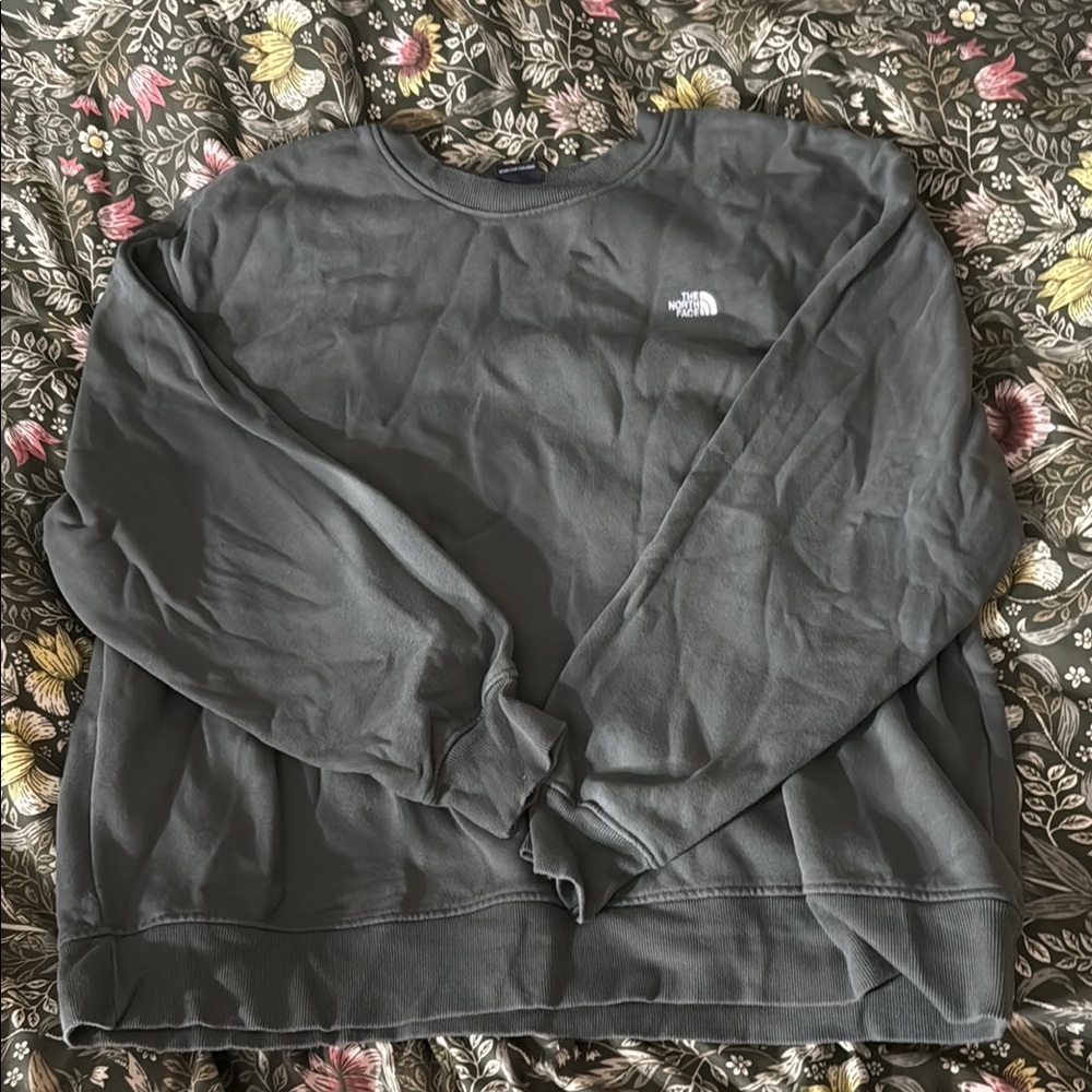 The North Face Sage Green Crewneck